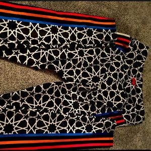 Fun gold sheep leggings